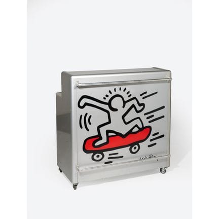 KEITH HARING (Nach einem Entwurf von)
Bar-Schrank 