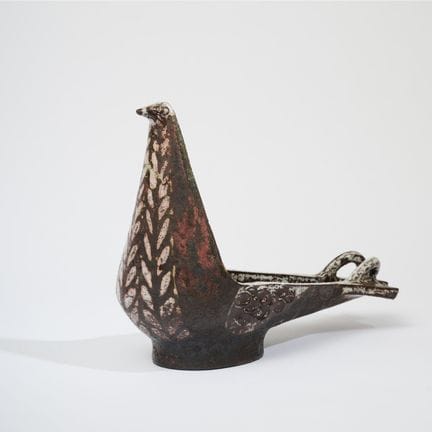 JEAN DERVAL (1925–2010)
Große zoomorphe Schale „Vo