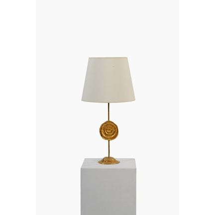 NICOLAS DE WAËL für FONDICA
Lampe aus vergoldetem 