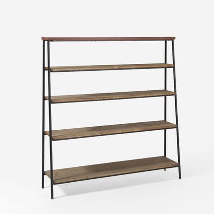 JACQUES ADNET (1900–1984)
Bücherregal mit fünf Fac