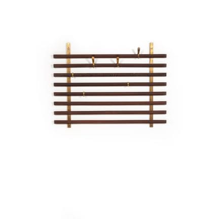 JULES WABBES (1919–1974)
Wandgarderobe, acht Wenge
