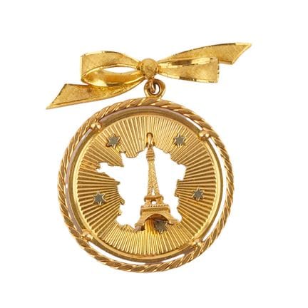 ORO DE 18 QUILATES / 18K GOLD
Broche de oro amaril