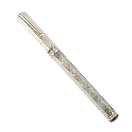 MONTEGRAPPA
Montegrappa Reminiscence 银色钢笔，八边形笔身八个面