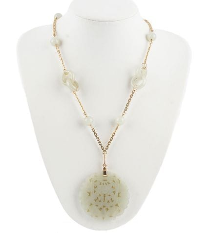 PYROXENE
Necklace composed of pyroxene beads and r