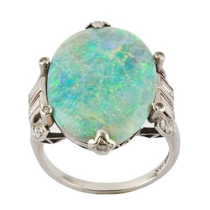 ORO DE 14 K, ÓPALO / 14K GOLD, OPAL
Anillo de oro 