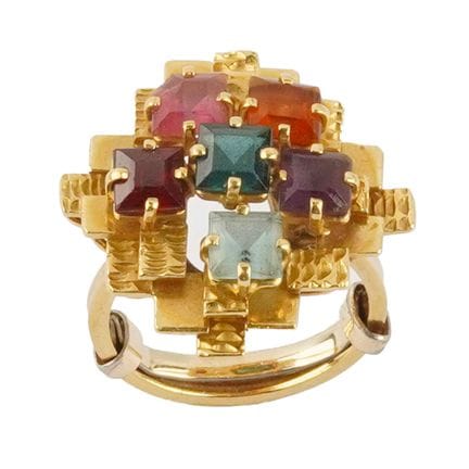 ORO DE 18 QUILATES, GEMAS / 18K GOLD, GEMS
Anillo 