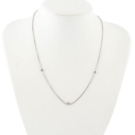 ORO DE 10K, DIAMANTES / 10K GOD, DIAMONDS 
Collar 