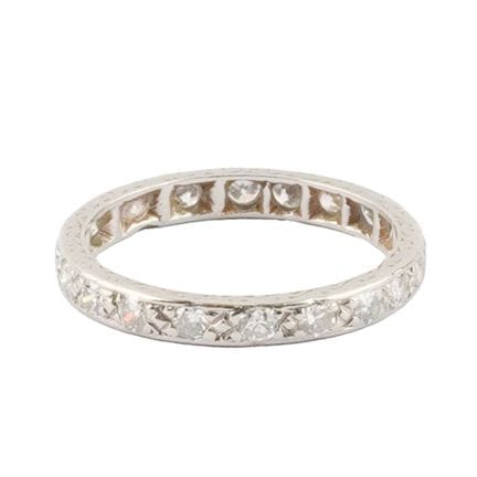 ORO DE 18 QUILATES / 18K GOLD
Anillo de oro blanco