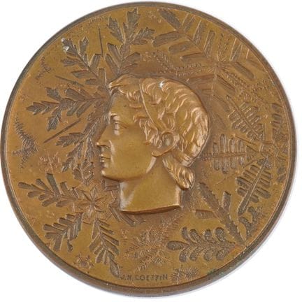 JOSETTE HÉBERT-COËFFIN (1906-1973)
Bronze medal cr