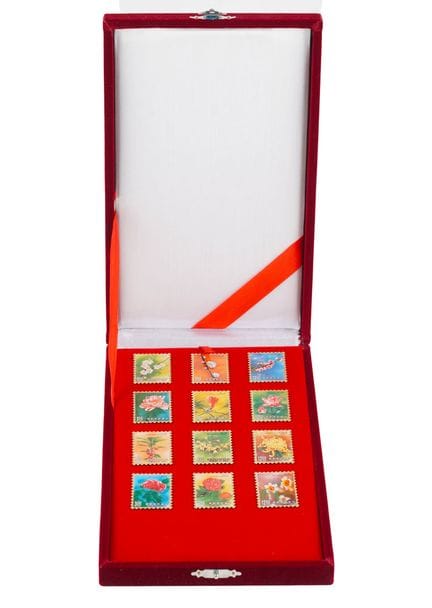 1988 TAIWAN STAMP SET
A set of 12 stamps correspon