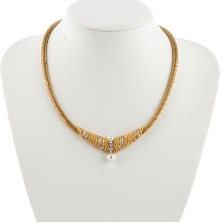 ORO DE 18 QUILATES / 18K GOLD
Collar corto de oro 