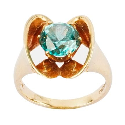 ORO DE 14 K / 14K GOLD
Anillo de cóctel de oro ama