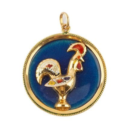 ORO DE 18 QUILATES / 18K GOLD
Colgante redondo de 