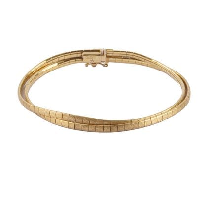 ORO DE 18 QUILATES / 18K GOLD
Pulsera doble de oro