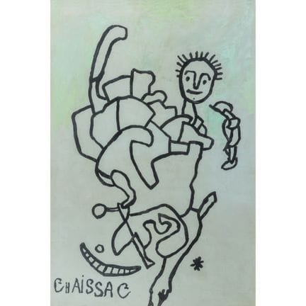 CHAISSAC GASTON
GASTON CHAISSAC (1910-1964) 
Senza