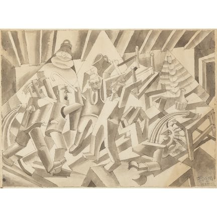 DEPERO FORTUNATO
FORTUNATO DEPERO (1892-1960) 
Pel
