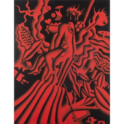 MARK KOSTABI
MARK KOSTABI (1960-) 
Infrared Lexico