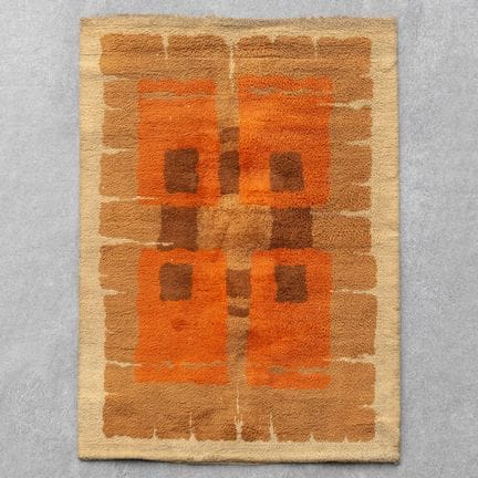 EIN TEPPICH aus den 70er Jahren.
Wolle.
170 x 230 