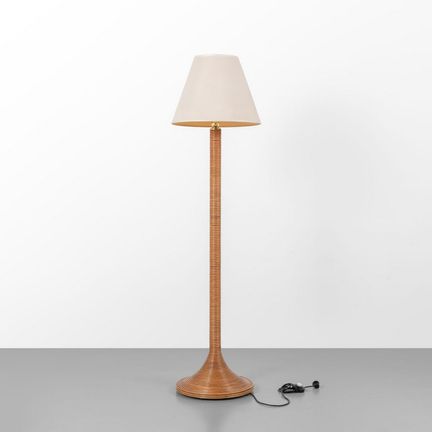 EINE STANDLAMPE aus den 60er Jahren.
Schilf, Lampe
