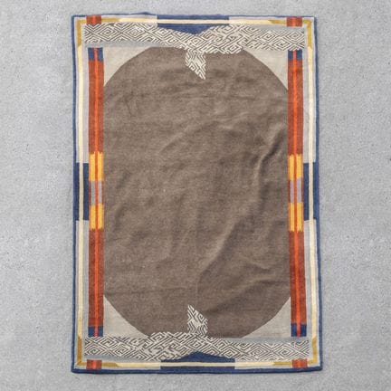 MISSONI  80er Jahre.
Ein Teppich.
Wolle.
238 x 168