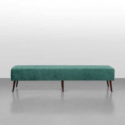 UN BANC  des années 40. 
Structure et pieds en boi