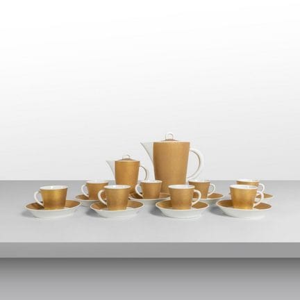 RICHARD GINORI, 1930s.
A set consisting of eight c