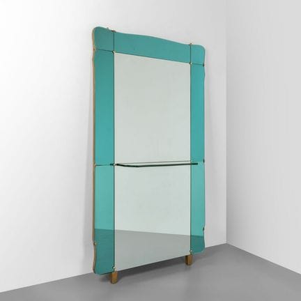 CRISTAL ART  1950er Jahre.  
Ein Spiegel für den E