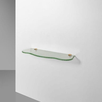 EINE KONSOLE aus den 50er Jahren. 
Geformtes Krist