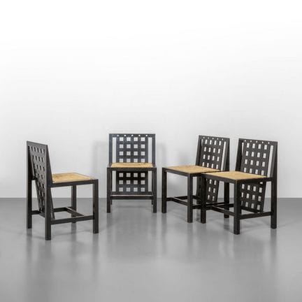 CHARLES RENNIE MACKINTOSH  CASSINA  80er Jahre. 
V