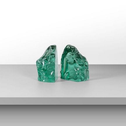 MAX INGRAND  FONTANA ARTE  anni '60.
Due fermalibr