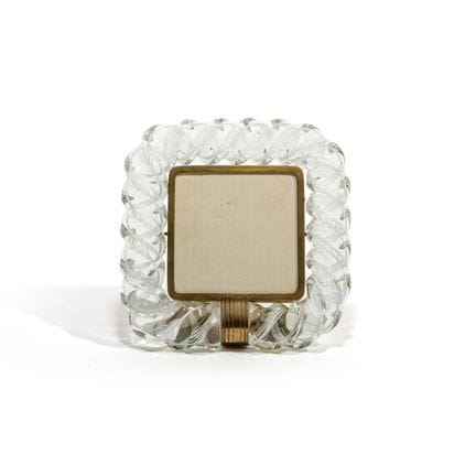 BAROVIER &amp; TOSO  c. 1935
A square photo frame 