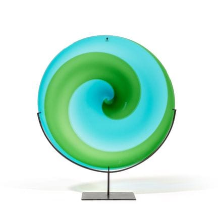 TAPIO WIRKKALA  VENINI  1980.
Un piatto serie 'cor