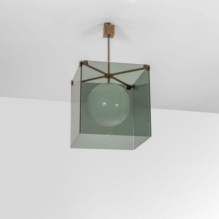 MAX INGRAND  FONTANA ARTE  1961. 
Una lampada a so