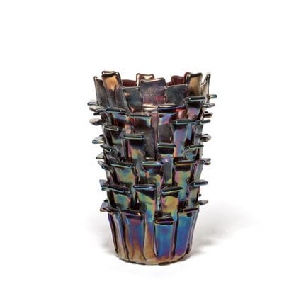 FULVIO BIANCONI  VENINI  1990 ca.
Un vaso 'ritagli