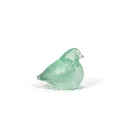 FLAVIO POLI  SEGUSO ART GLASS  ca. 1938 
A pigeon 