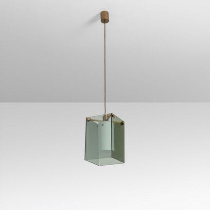 MAX INGRAND  FONTANA ARTE  anni '60.
Una lampada a