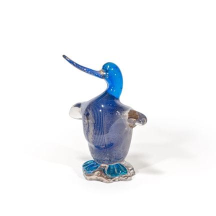 ALFREDO BARBINI  c. 1940
A duck figurine made of b