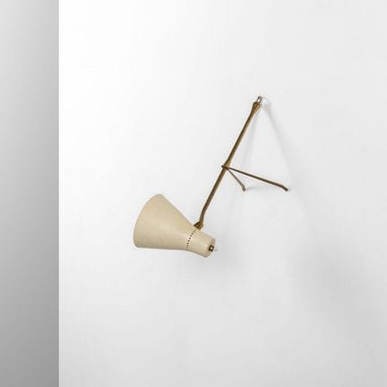 GIUSEPPE OSTUNI  O-LUCE  anni '50.
Una lampada da 
