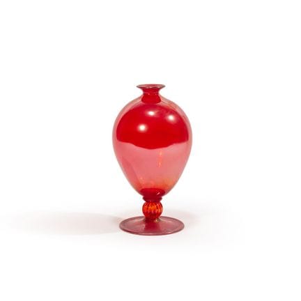 VITTORIO ZECCHIN  VENINI  1950 ca.
Un vaso 'verone