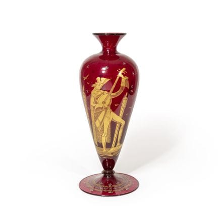 S.A.L.I.R.  (attributed)  c. 1940
A large red glas