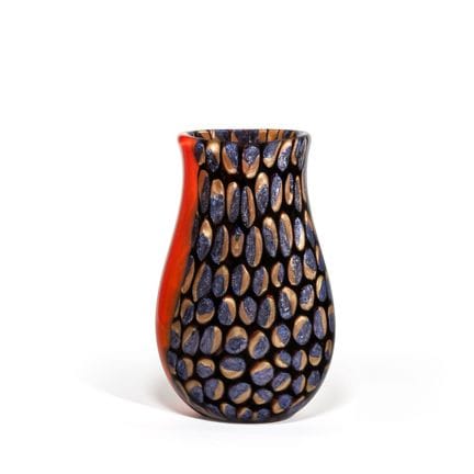 VITTORIO FERRO  1990 ca.
Un vaso a murrine rotonde