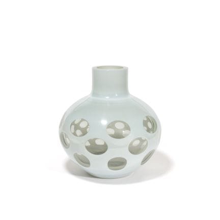 CARLO NASON  MAZZEGA  1970 ca.
Un vaso in vetro op