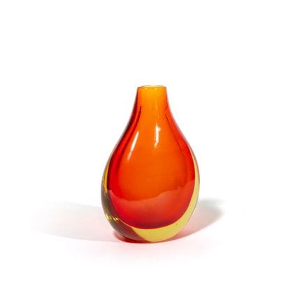 FLAVIO POLI  SEGUSO VETRI D 'ARTE   1960.
Un vaso 