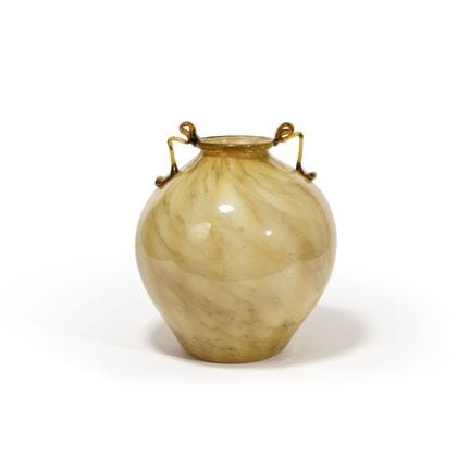 FRATELLI TOSO  c. 1930
A vase with two ribbon-shap