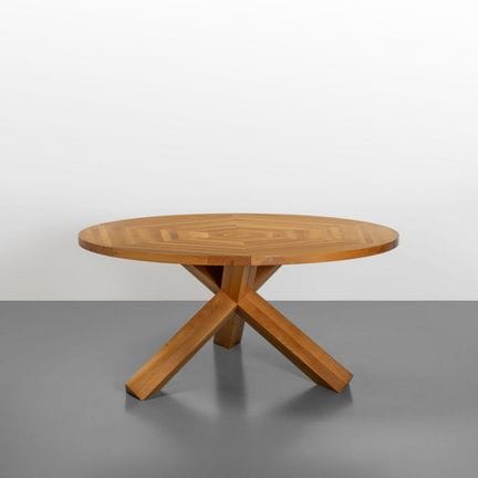 MARIO BELLINI  CASSINA  1976.
Un tavolo 'La Rotond