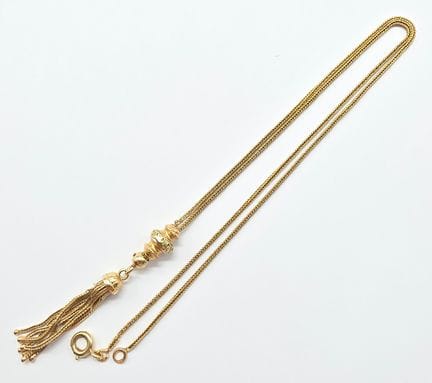 18K yellow gold (750°°) choker featuring a Napoleo