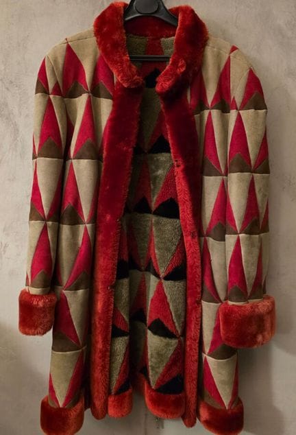 CHRISTIAN DIOR - BOUTIQUE FOURRURE - Manteau en pe