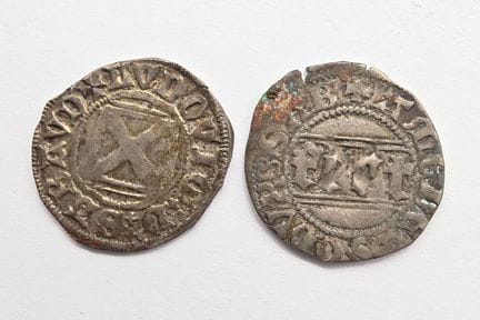 2 pièces DUCHE DE SAVOIE Amédée VIII 1405 - 1406 -