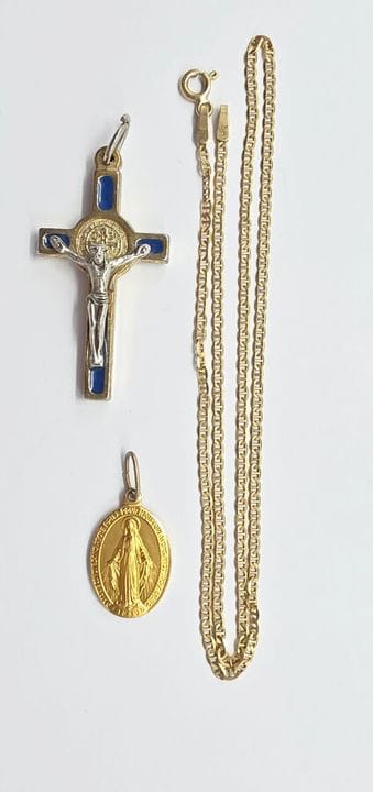 14K yellow gold chain (585°°)  2.40 g (D); include