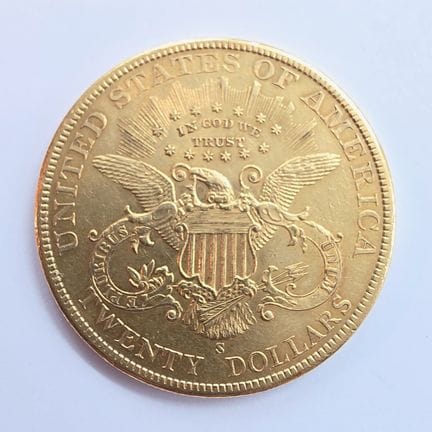 1 Pièce Or LIBERTY de 20 Dollars Américain - 1900 